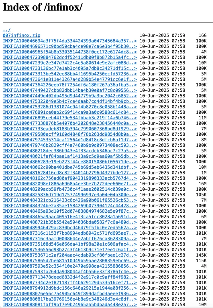 Infinox Customer Data Emerges For Sale on Dark Web After Failed Ransom Negotiation Infinox Customer Data Emerges For Sale on Dark Web After Failed Ransom Negotiation