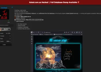 Saudi Mining & Logistics Firm Kalad Allegedly Breached, Full Database Leaked