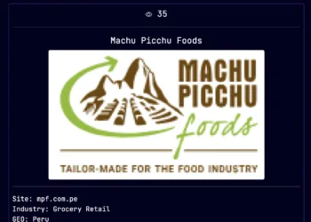 Peruvian Chocolate Giant Machu Picchu Foods Allegedly Hit by Sarcoma Ransomware Attack