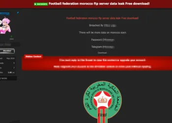 Royal Moroccan Football Federation Allegedly Breached, FTP Server Data Leaked