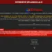 North Sulawesi Provincial Government Website Allegedly Breached by Hacktivist Group