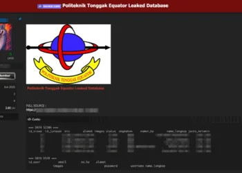 Indonesian Polytechnic Politeknik Tonggak Equator Allegedly Breached