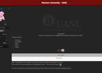 Universidad Autónoma de Nuevo León (UANL) Allegedly Breached