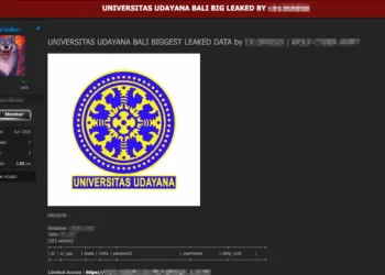 Universitas Udayana Bali Allegedly Breached