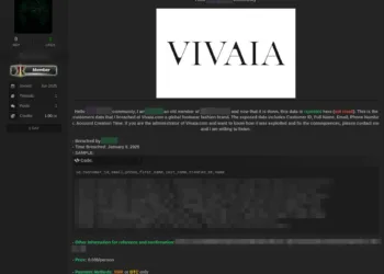 Alleged Sale of Vivaia Customer Data from January 2025 Breach Impacts 12 Million