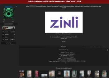 Zinli Data Breach – Over 100K Users of Popular Venezuelan Digital Wallet Allegedly Exposed