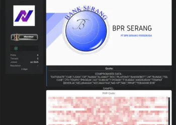 Indonesian Regional Bank PT BPR Serang Allegedly Breached – Customer Loan Data For Sale