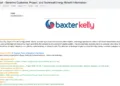 24GB of Internal Data from UK Energy Firm Baxter Kelly Allegedly for Sale