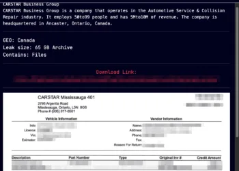 CARSTAR Business Group Allegedly Hit by Sarcoma Ransomware