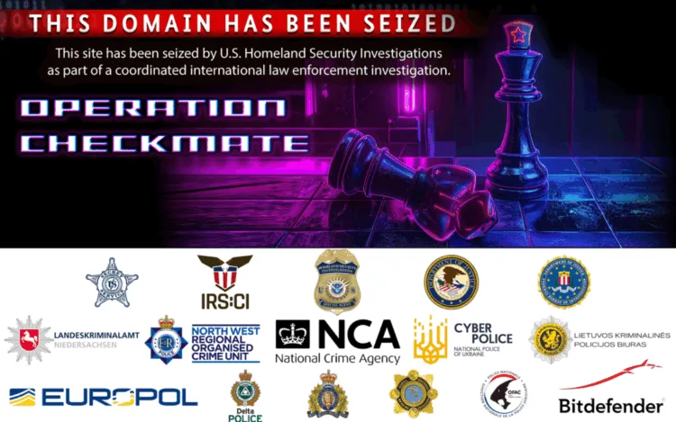 Operation Checkmate: International Law Enforcement Seizes BlackSuit Ransomware Infrastructure