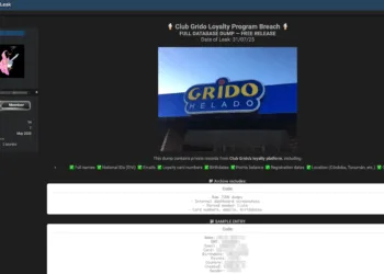 Club Grido Loyalty Program Data Allegedly Leaked on Dark Web