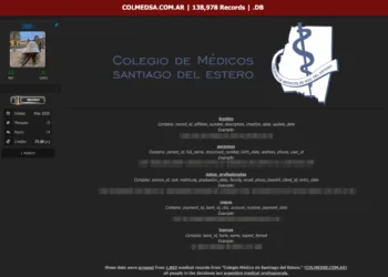 Alleged Data Breach of Colmedsa Exposes Records of Argentine Medical Professionals
