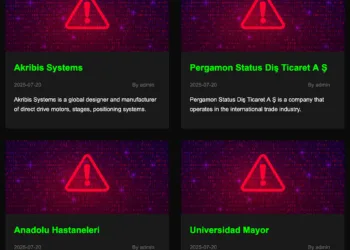 Direwolf Ransomware Group Claims Attacks on Akribis Systems, Pergamon Status, Anadolu Hastaneleri, and Universidad Mayor