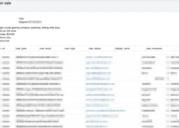 Alleged Data Breach Rocks Unnamed Major Crypto Gaming Company