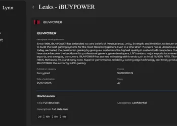 Major Gaming PC Builder iBUYPOWER Allegedly Hit by Lynx Ransomware
