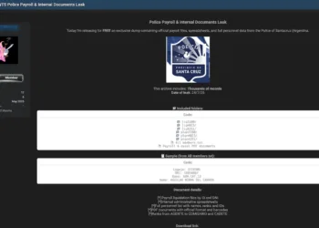 Argentina Santa Cruz Provincial Police Data Allegedly Leaked on Dark Web