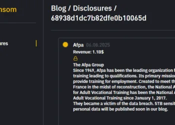 INC Ransom Allegedly Breaches French National Agency for Adult Vocational Training Afpa