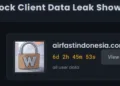 Warlock Ransomware Group Allegedly Targets Airfast Indonesia, Threatens Data Leak