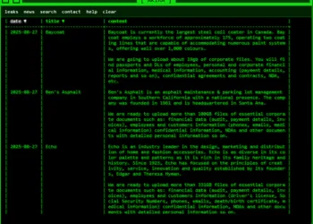 Akira Ransomware Group Allegedly Breaches Baycoat, Ben’s Asphalt, and Echo