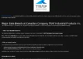Anubis Ransomware Allegedly Breaches Canadian Aerospace and Defense Contractor TRAF