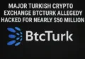 Major Turkish Crypto Exchange BtcTurk Allegedly Hacked for Nearly $50 Million