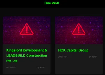 Dire Wolf Ransomware Group Claims Breaches on Kingsford Development & LEADBUILD Construction Pte Ltd and HCK Capital Group
