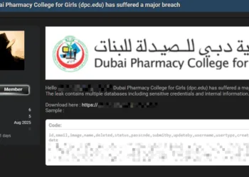Dubai Pharmacy College for Girls Allegedly Hit by Data Breach