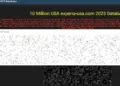 Massive Data Leak Allegedly Exposes 10 Million Experia USA Customers