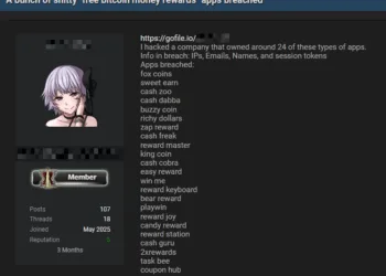 Over 20 ‘Free Money Rewards’ Apps Allegedly Breached – User Data Leaked Online