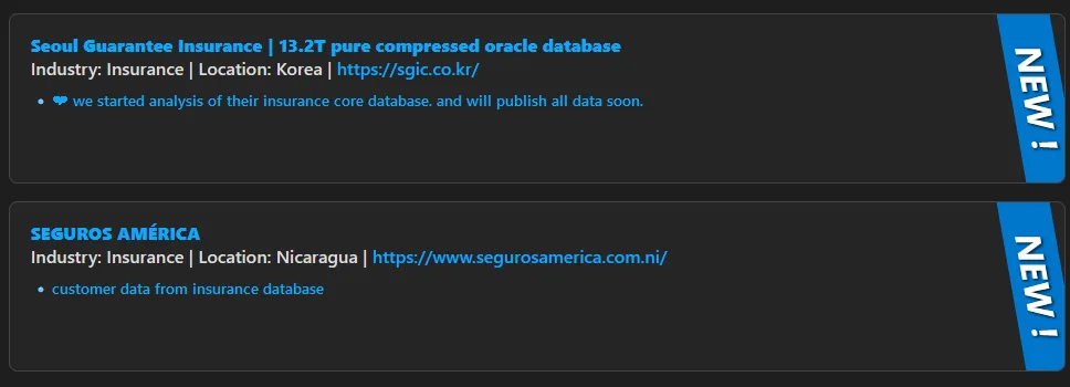 Gunra Ransomware Allegedly Breaches Seoul Guarantee Insurance and Seguros América