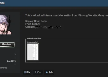 Pincong Website Allegedly Breached – User Data for Sale Online