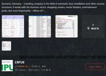 Qilin Ransomware Group Allegedly Breaches Burmann and EMPUR Produktions GmbH