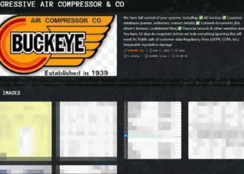 Qilin Ransomware Group Allegedly Breaches US Industrial Supplier Aggressive Air Compressor & Co