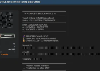 Motorcycle Giant Royal Enfield Allegedly Hit by Ransomware Attack