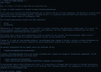BreachForums Seized and Turned into Honeypot by Law Enforcement