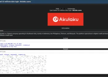 Akulaku Data Breach Allegedly Exposes 32 Million Users