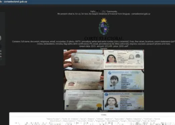 Electoral Court of Uruguay Data Breach Exposes 620K Records