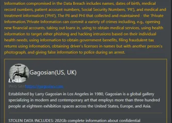 Daixin Ransomware Group Allegedly Breaches Global Art Gallery Gagosian