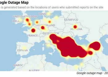 Google Services Suffer Widespread Outage Across Eastern Europe