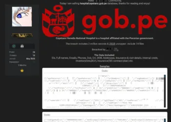 Cayetano Heredia National Hospital of Peru Allegedly Breached, 2 Million Records Leaked