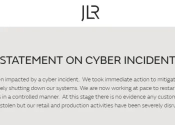 Jaguar Land Rover Production Disrupted by Cyberattack
