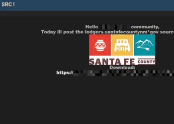 Santa Fe County Government Website Source Code Allegedly Leaked Online
