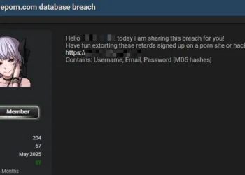 MyHomemadePorn User Database Leaked in Data Breach