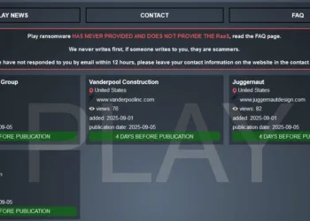 Play Ransomware Allegedly Breaches All States Materials Group, Vanderpool Construction, Juggernaut, and Arboris