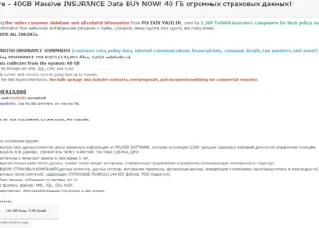 Polixir Yazılım Data Breach Exposes 40GB of Turkish Insurance Data