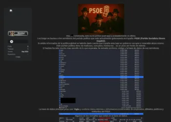 Spanish Socialist Workers’ Party (PSOE) Allegedly Hacked, Sensitive Data Breached