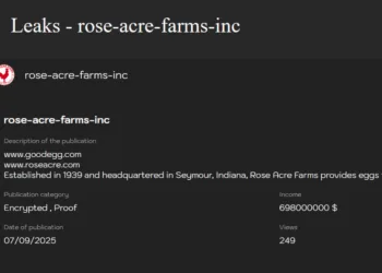 Lynx Ransomware Group Allegedly Targets Major US Egg Producer Rose Acre Farms