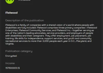 US Non-Profit Melwood Allegedly Hit by Sinobi Ransomware