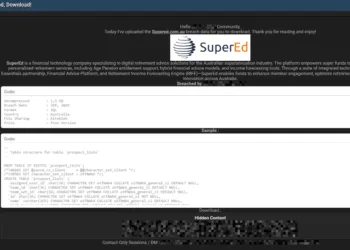 SuperEd Data Breach Exposes 1.5 GB of Company Information