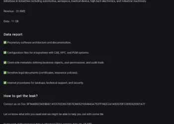 Dimensional Control Systems Hit by J Ransomware